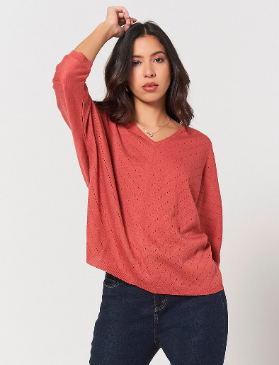 Sweater Holgado Unicolor