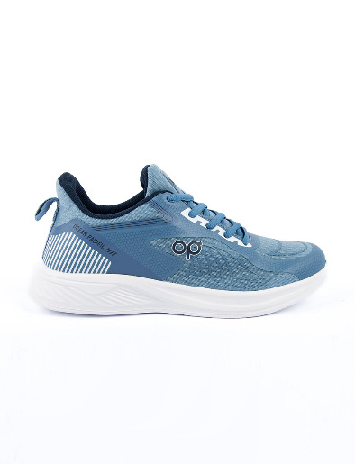 Sneaker con Cordones Azul | OP