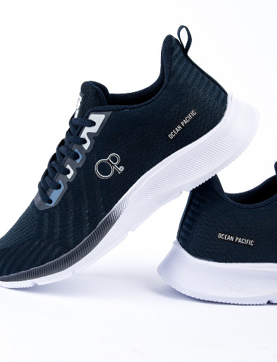 Sneaker Azul con Cordones  | OP