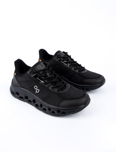 Sneaker Negro con Cordones | OP
