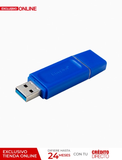 Flash Memory Exodia 64GB Usb 3.2 Azul | Kingston