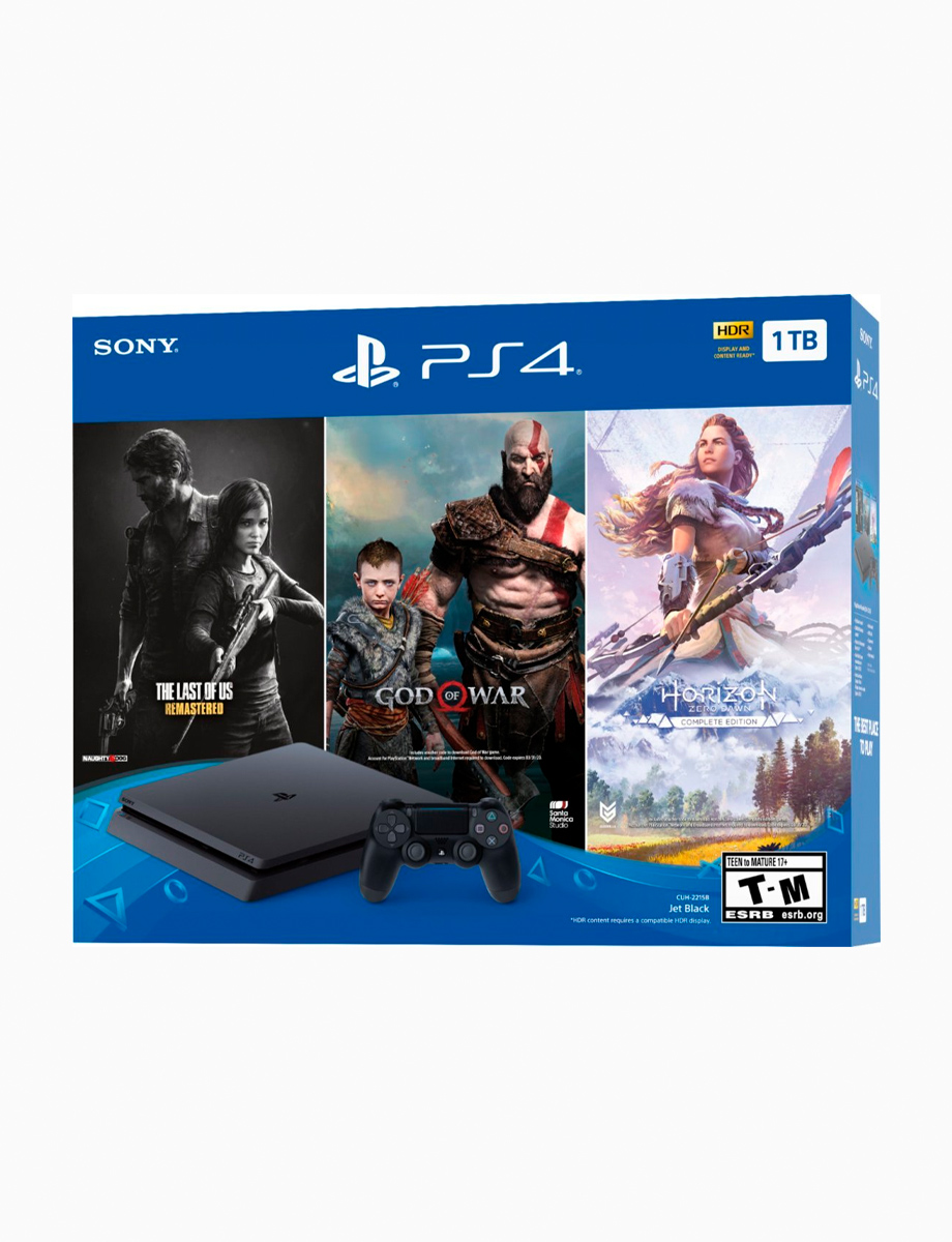 PlayStation 4 Consola de 1TB Controlador Inalámbrico | Sony