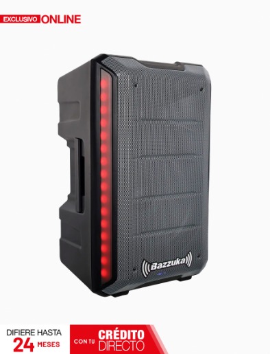 <em class="search-results-highlight">Caja Amplificada</em> B415 Negro con Luces | Bazzuka