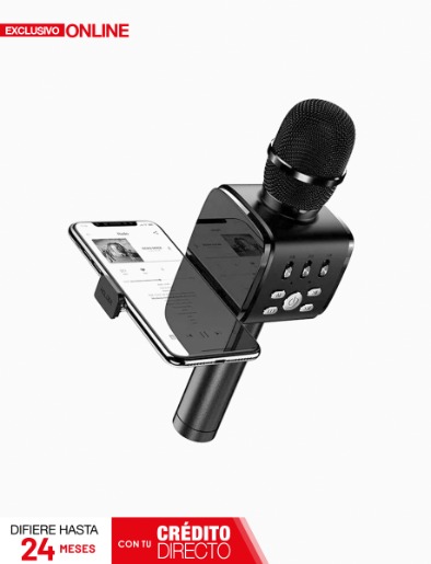 Micrófono JR-MC3 Bluetooth Negro | Joyroom