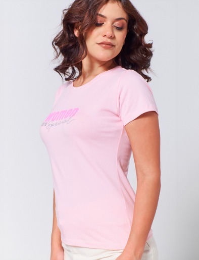 Camiseta Women Rosa