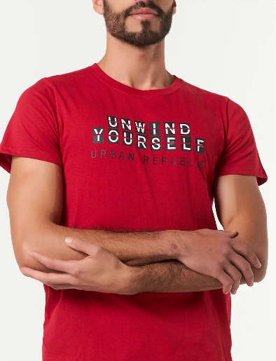 Camiseta Yourself <em class="search-results-highlight">Rojo</em>
