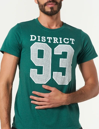 Camiseta District 93 Verde