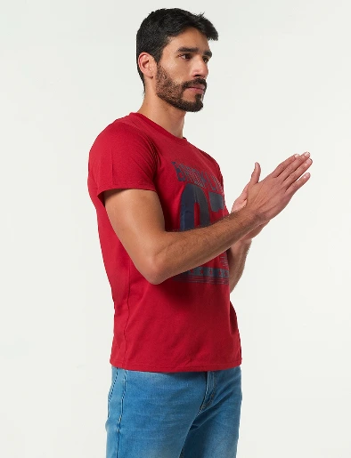 Camiseta Brooklyn 07 Rojo