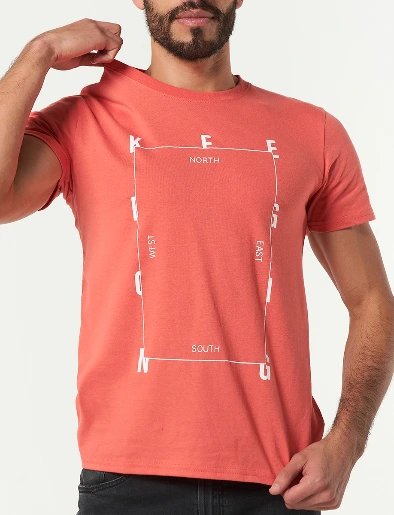 Camiseta Kee Coral