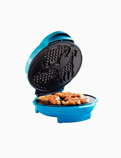 Máquina para Waffles Forma Animales Azul | Brentwood