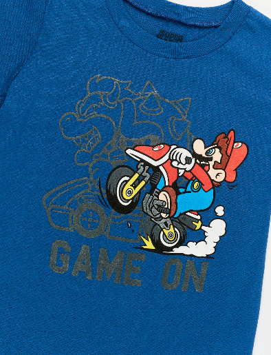Camiseta Pre Game On Azul