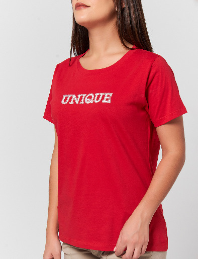 Camiseta Unique Rojo