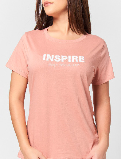 Camiseta Inspire Palo de Rosa