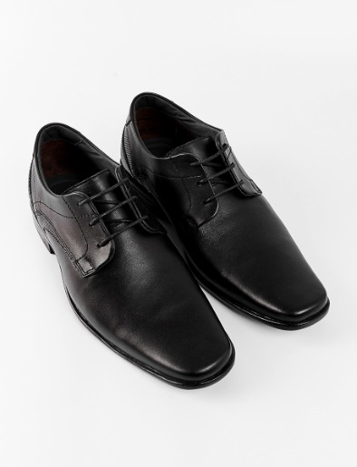 Zapato Formal con Cordones Negro