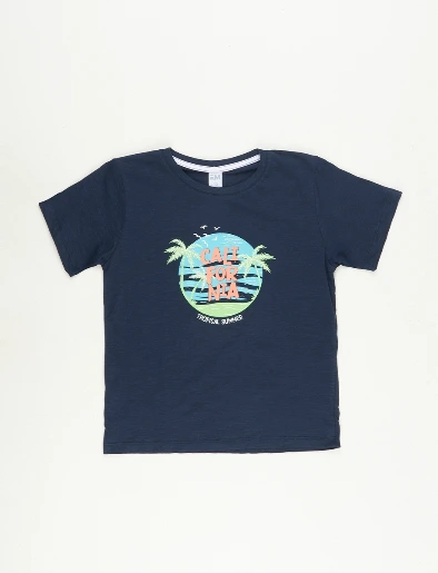 Camiseta California Azul marino
