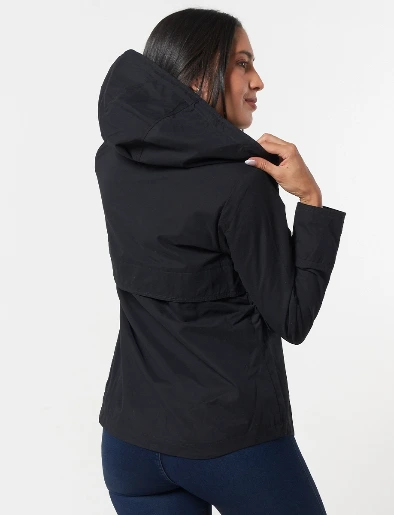 Chaqueta Parka Negra