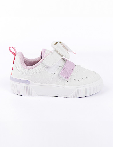 Sneaker Blanco con Velcro