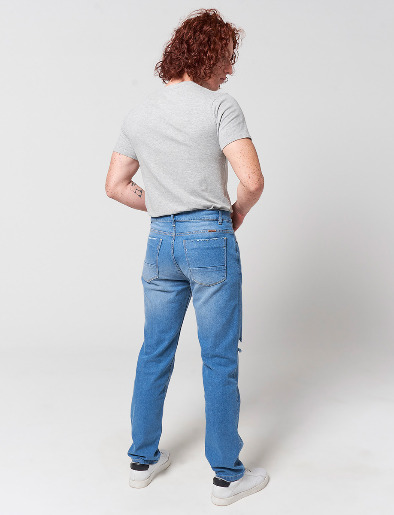 Pantalón Jean Azul Medio