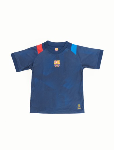 Camiseta Pre FCB Azul
