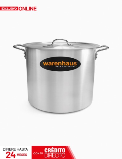 Olla Industrial 24 Lt con Tapa | Warenhaus