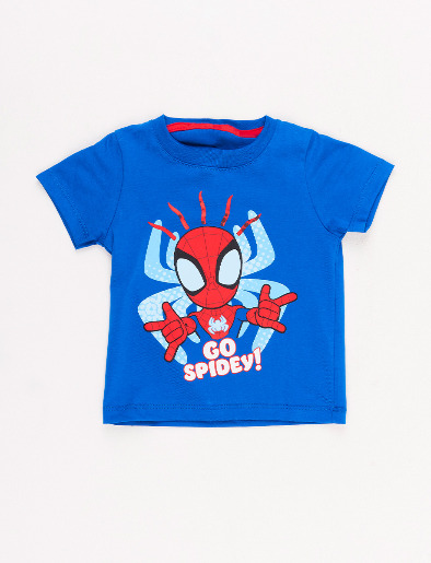 Camiseta Azul Spiderman