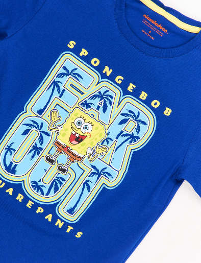 Camiseta Bob Sponja Azul