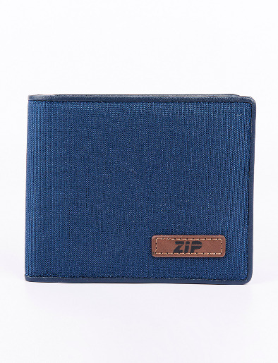 Billetera Hombre Azul | Zip