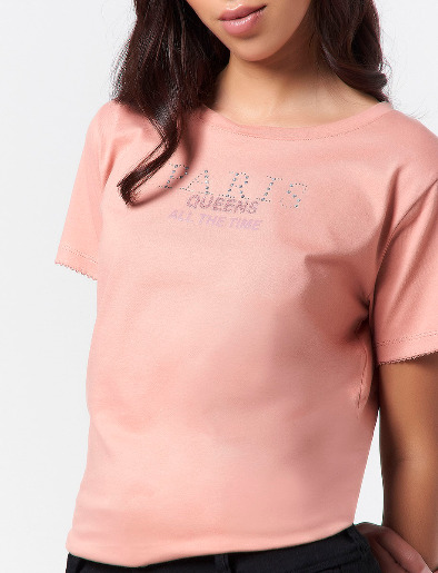 Camiseta Paris Queens Rosa