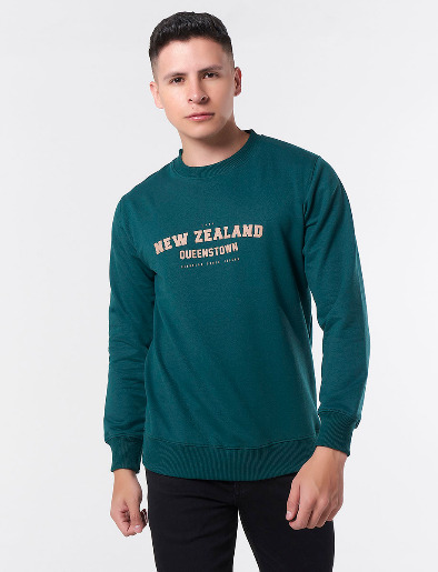 Buzo New Zealand Verde oscuro