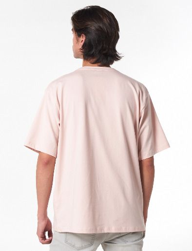 Camiseta Oversize Rosada