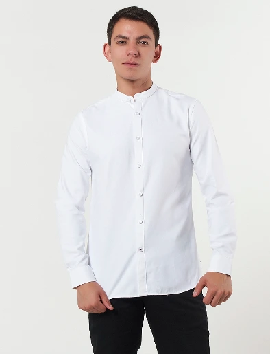 Camisa Llana Blanco