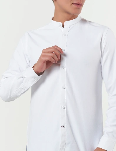 Camisa Llana Blanco