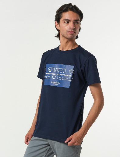 Camiseta Levels Azul Marino