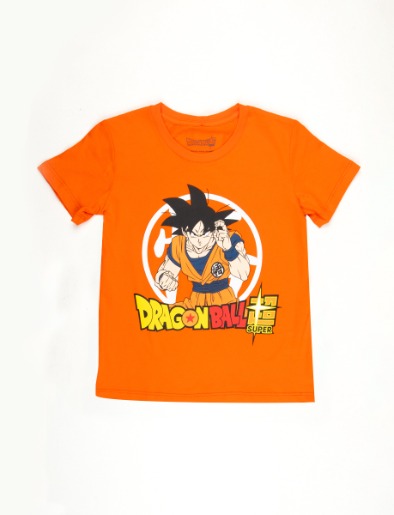 Camiseta Esc Dragon Ball Z Naranja