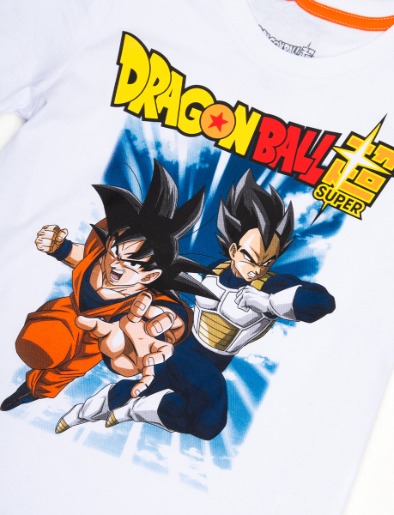 Camiseta Pre Dragon Ball Z Blanca