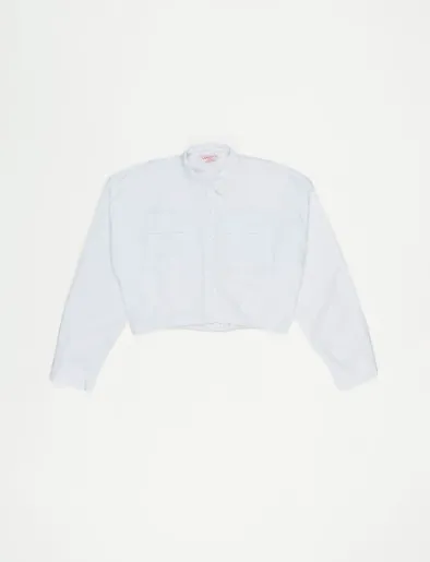 Blusa Corta Blanca