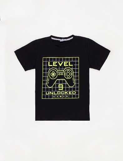 Camiseta Level Negro