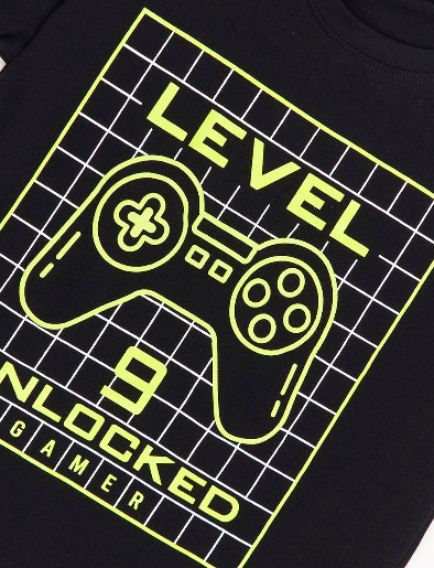 Camiseta Level Negro