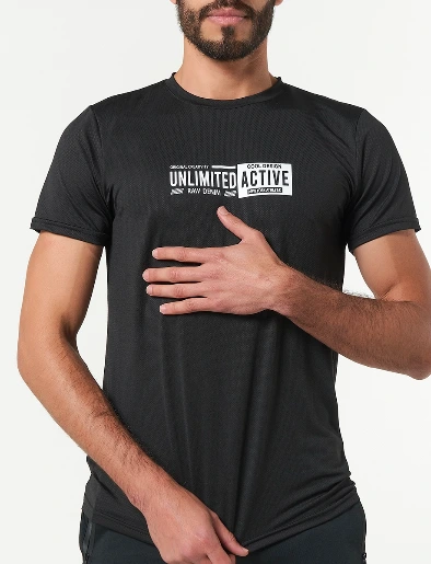 Camiseta Unlimited Negro