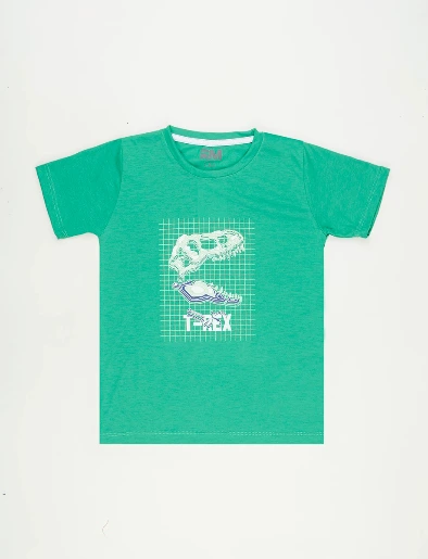 Camiseta T- Rex Verde