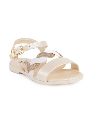 Sandalias Flat Nude con Trenzado | Klin