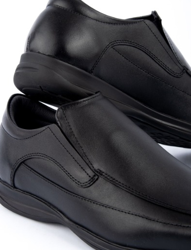 Zapato Formal Slip On Negro