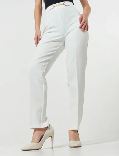 Pantalón Casual Blanco