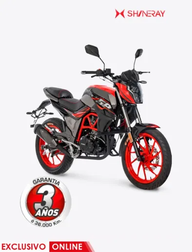 Moto XY-GP200 2024 200CC Rojo | Shineray