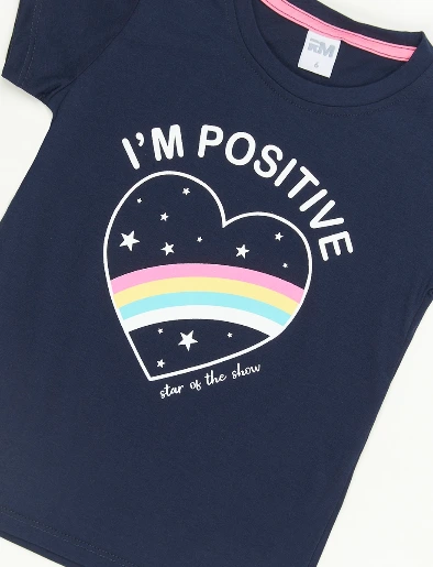 Camiseta I'm Positive Azul