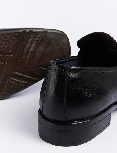 Zapato Formal Negro Slip On
