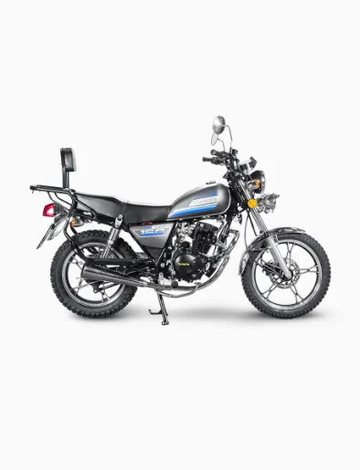 Moto GN150 2024 de 150CC Gris Mate/Azul | Tundra