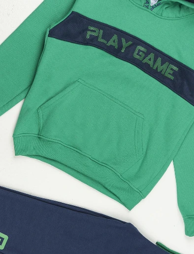 Conjunto Play Game Chompa + Pantalón Verde