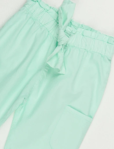 Pantalón Casual Verde Menta