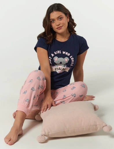 Pijama Camiseta + Pantalón Koalas